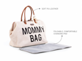 CHILDHOME PREBAĽOVACIA TAŠKA MOMMY BAG TEDDY OFF WHITE
