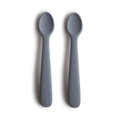 Mushie - Dvojbalenie silikónových lyžičiek mushie - sivá