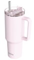 Quokka - Nerezový termohrnček so slamkou Stream Light Pink 1200 ml
