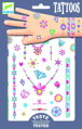Djeco - Dočasné tetovanie: Šperky Jenni