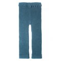 Fusakle - Detské pletené legíny - modrosivé 80-90