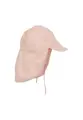 Enfant - Šiltovka s predĺženým zadným dielom so šnúrkami UV filtrom -  Dusty Pink