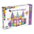 Magna - Tiles: Magnetická stavebnica Castle DLX 48 dielov
