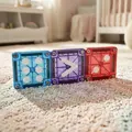 Magna-Tiles Magnetická stavebnica microMAGS Learn Numbers 56 dielov