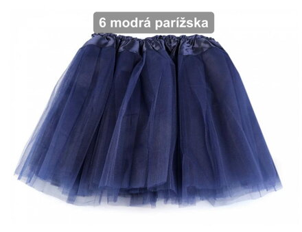 Detská tutu suknička - tmavomodrá 1-3roky 