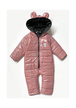 I LOVE MILK - Zateplený overal - ružový