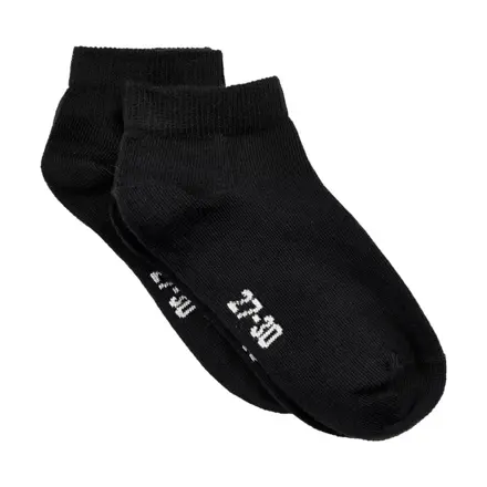 Minymo - Detské ponožky krátke - čierne