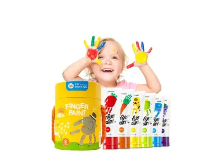 Jarmelo - Prstové farby 6 farieb