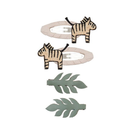 Mimi & Lula - Sponky do vlasov Zebra