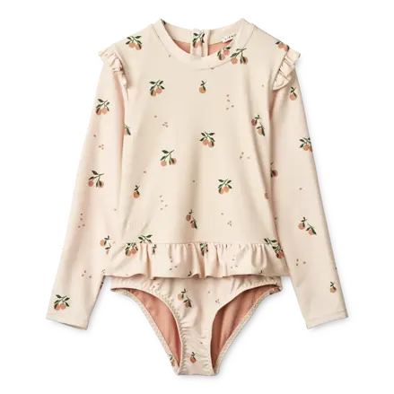 LIEWOOD - Plavky s rukávom UPF50+ peach