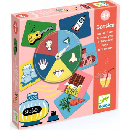 Djeco - Sensico: náučná hra o zmysloch