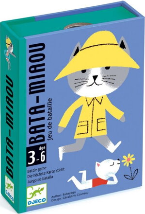 Djeco -  Bata Mňau: Kartová hra prebíjaná