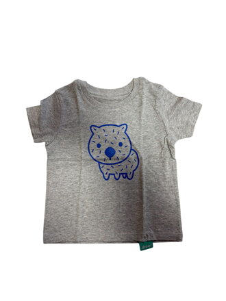 Lemur - Detské Tričko MACKO sivé