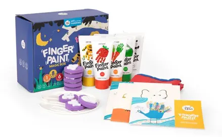 Jarmelo - Set prstových farieb Magic box