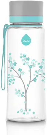 My Equa  - fľaša 600ml - priesvitná so stromom 