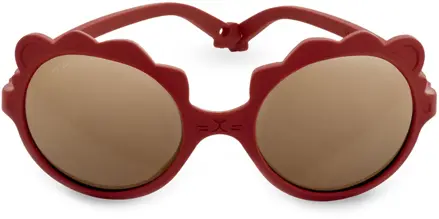 KiETLA - Slnečné okuliare LION 1-2 roky červená/sienna