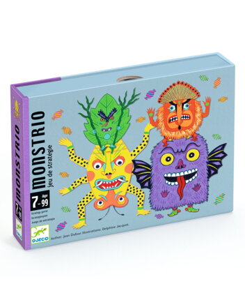 Djeco - Monstrio: kartová strategická hra
