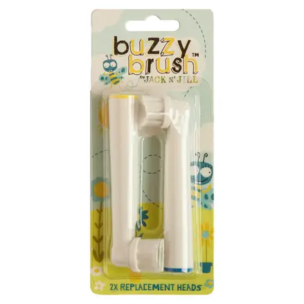 Jack N´Jill - Buzzy Brush NEW náhradné hlavice 2 ks / bal.
