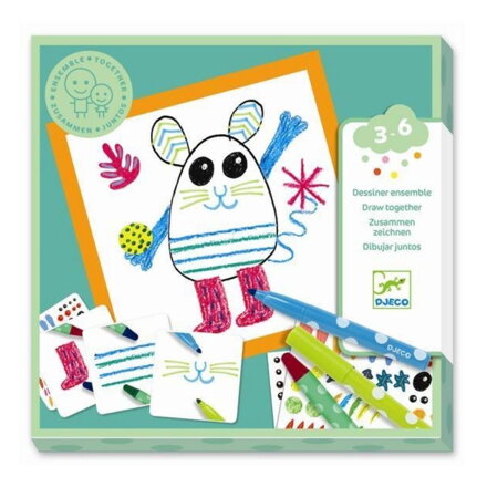 Djeco - Tvoríme spoločne: Zábavné zvieratá
