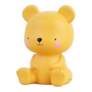 A Little Lovely Company - malé nočné svetlo - medvedík karamel 