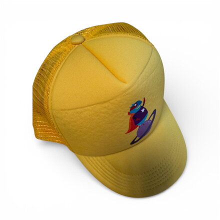 Lamama - Šiltovka žltá Superhero na planéte