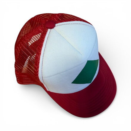 Lamama - Šiltovka červená Kosoštvorec