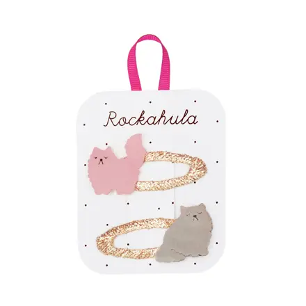 Rockahula - Sponky do vlasov Sour Puss mačky