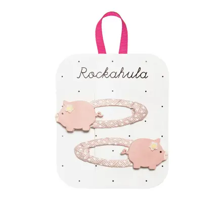Rockahula - Sponky do vlasov Prasiatka