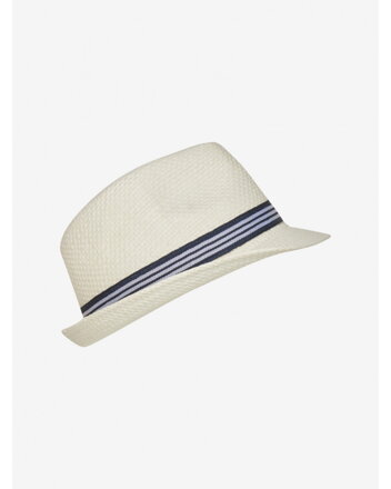 Enfant - Slamený chlapčenský klobúk White