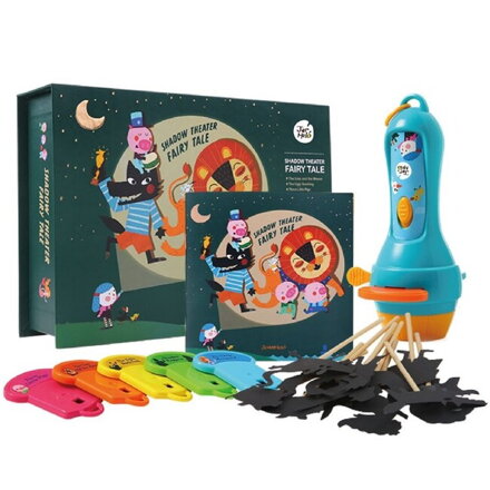 Jarmelo - Rozprávková premietacia baterka: Tieňové divadlo