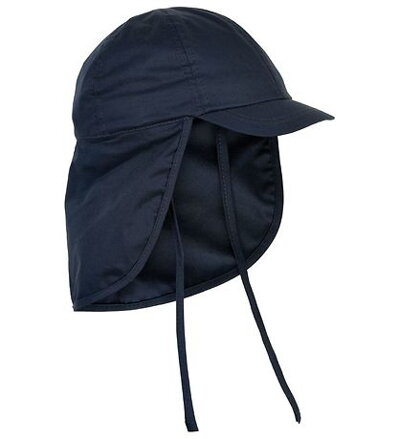 Enfant - Šiltovka s predĺženým zadným dielom so šnúrkami UV filtrom - Navy Blue