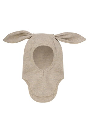 Huttelihut - vrubkovaná kukla Zajko béžová 