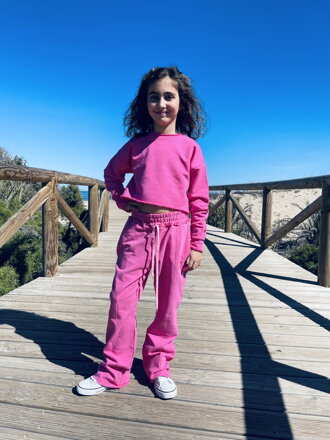 CROP top mikina