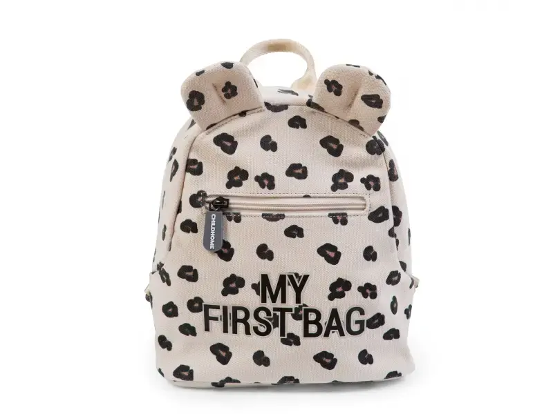 Childhome - Ruksačik - My First Bag Canvas Leopard