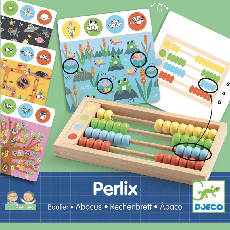 Djeco - Eduludo: Perlix - drevené počítadlo