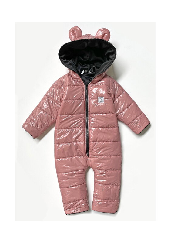 I LOVE MILK - Zateplený overal - ružový