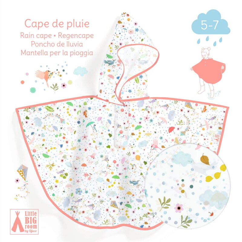 Djeco -Pršiplášť do dažďa: Jarné radosti