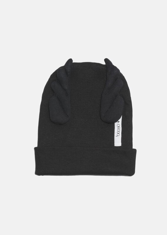 Booso - Čiapka s krídlami - čierna