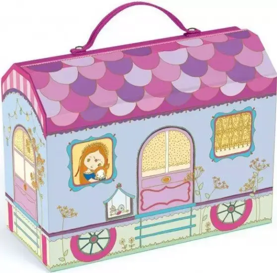 Djeco - Domček pre bábiky Tinyly - Bluschka & India