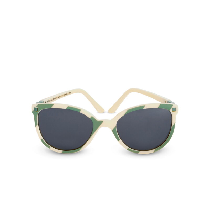 KiETLA - CraZyg-Zag slnečné okuliare BuZZ 6-9 rokov Salvia Stripe