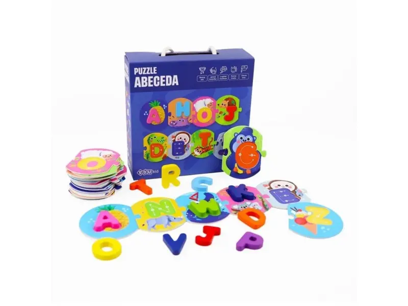 Edukid - Puzzle Abeceda SK/CZ