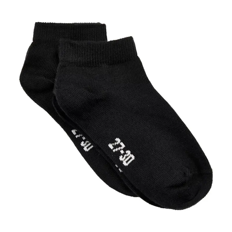 Minymo - Detské ponožky krátke - čierne