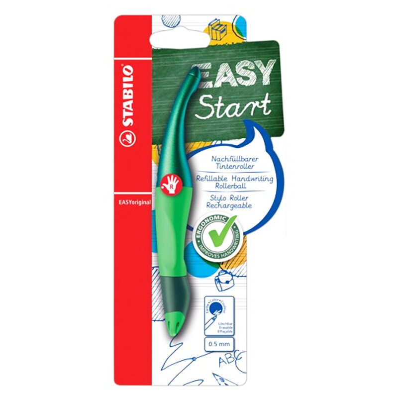 Stabilo - Easy Start - Pero pre praváka - rôzne farby