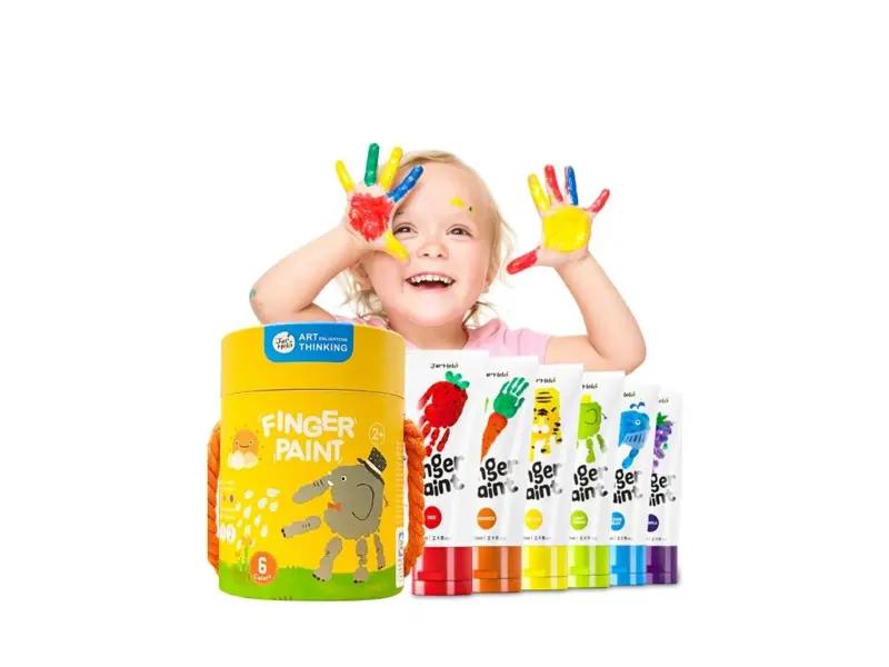 Jarmelo - Prstové farby 6 farieb