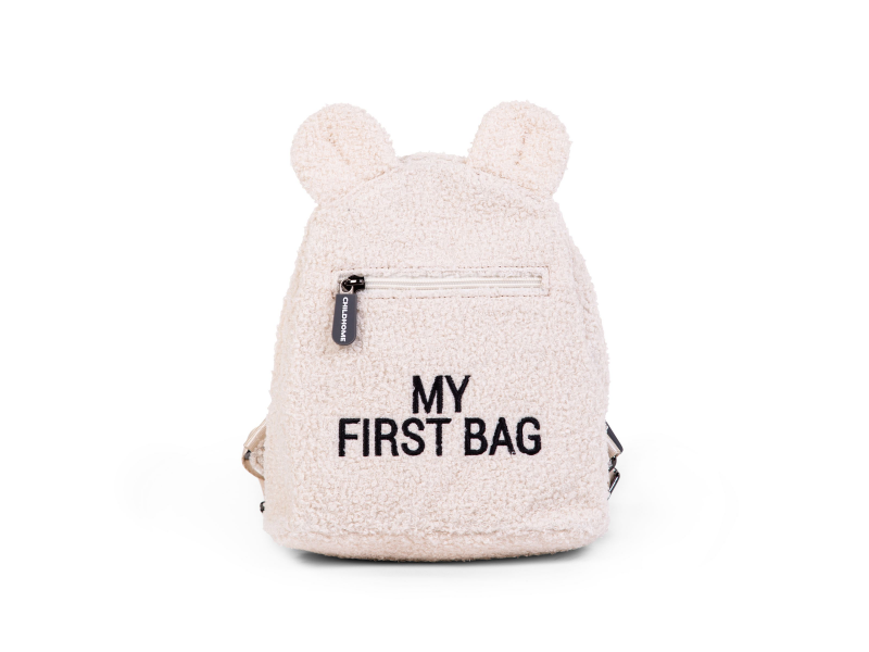 CHILDHOME DETSKÝ BATOH MY FIRST BAG TEDDY OFF WHITE