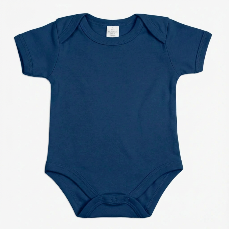 Fixoni - Detské body s krátkym rukávom - tmavomodré