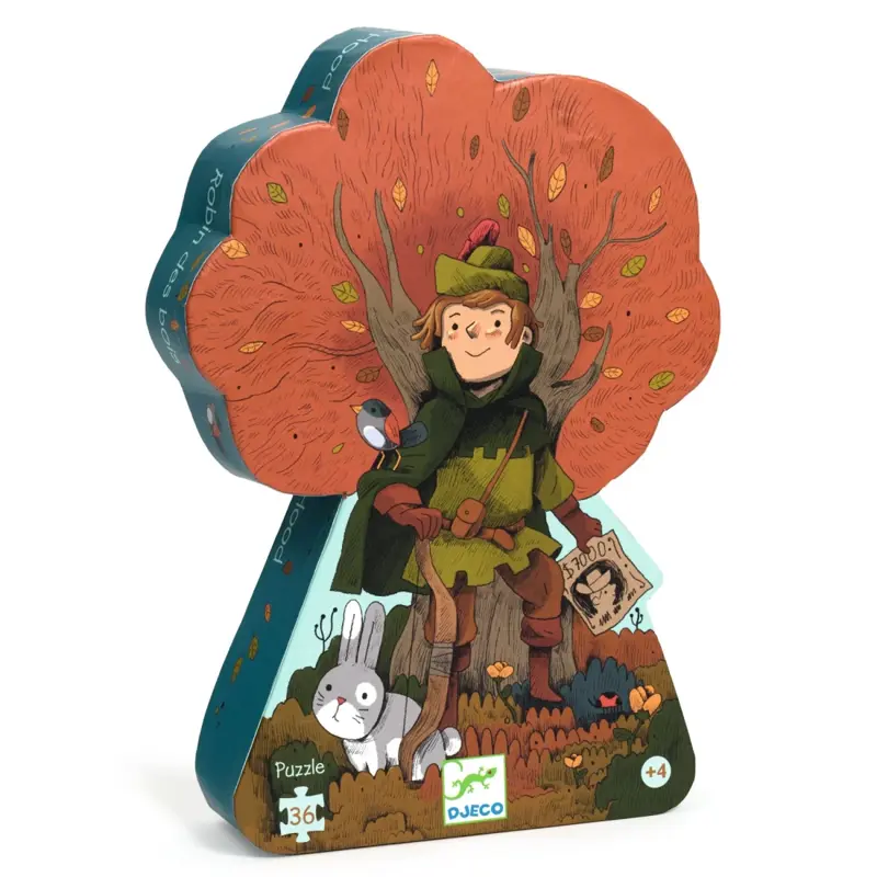 Djeco - Puzzle Robin Hood 36 ks