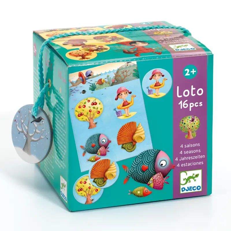 Djeco - Hra Loto Štyri ročné obdobia