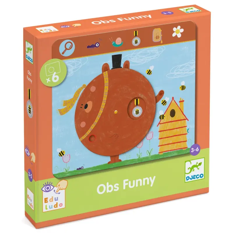 Djeco - Prvá hľadacia hra Obs Funny