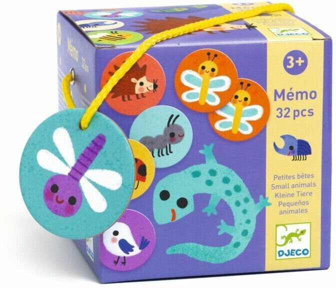 Djeco - Pexeso: Malé zvieratká